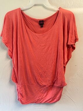 2B Bebe Coral Dolman Sleeve Top